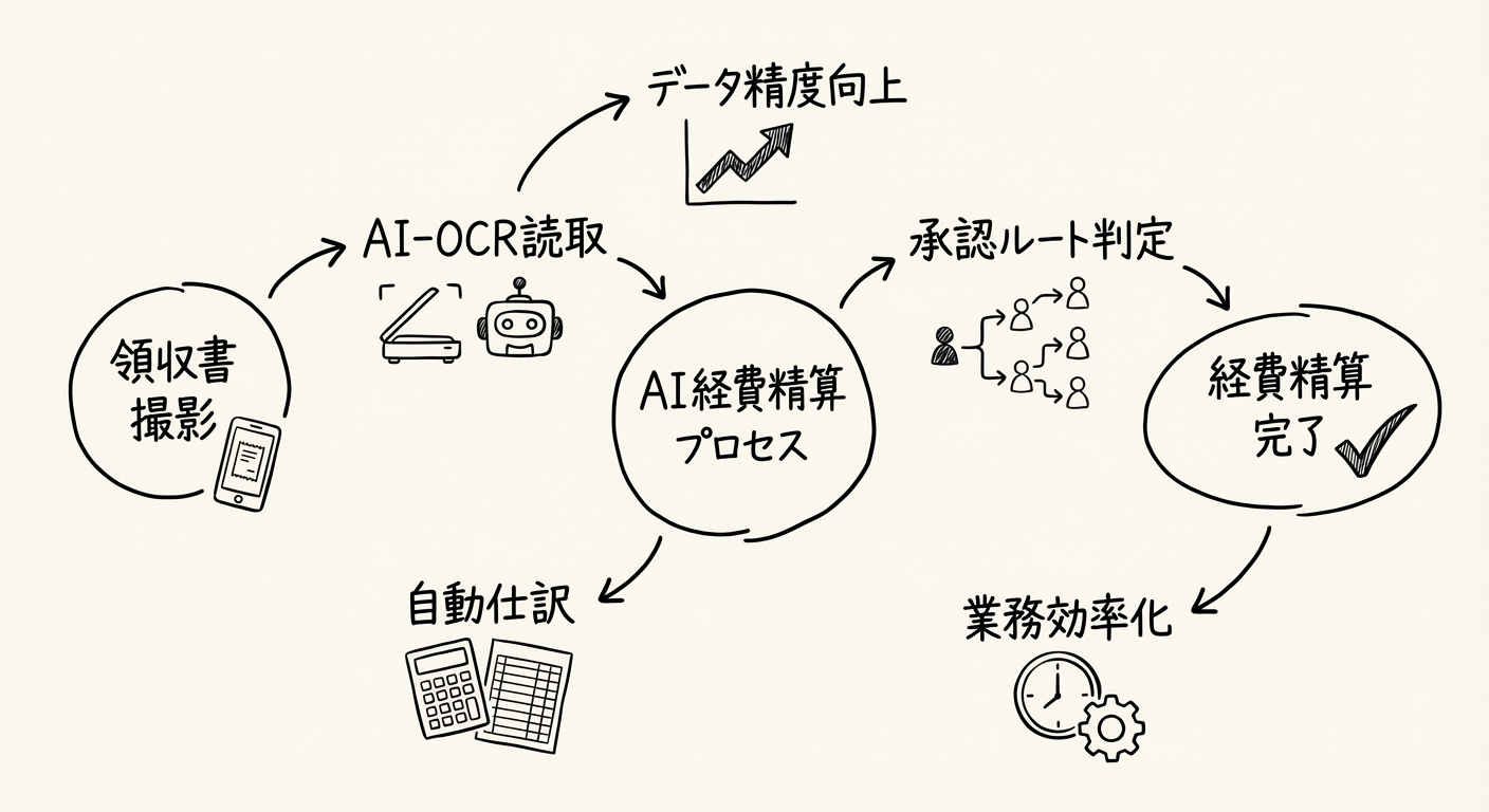 経費精算の自動化プロセス