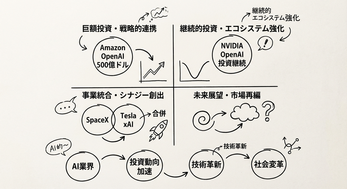 AI業界への大型投資