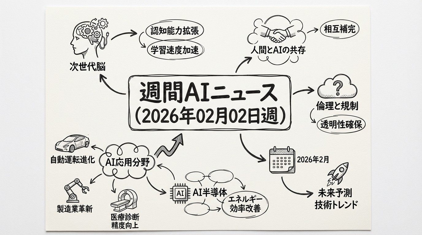 週間AIニュース（2026年02月02日週）のイメージ
