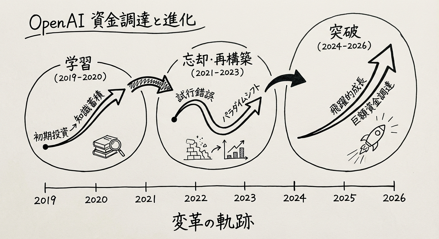 OpenAIの資金調達ラウンド推移