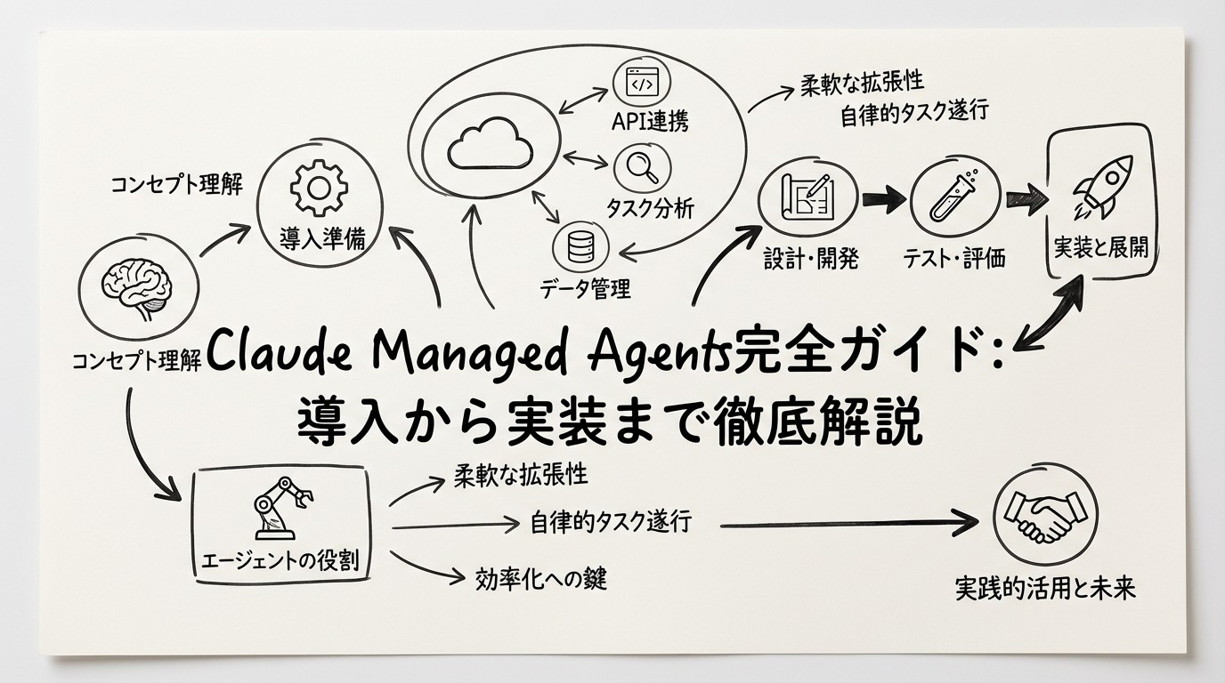 Claude Managed Agents完全ガイド：導入から実装まで徹底解説のイメージ