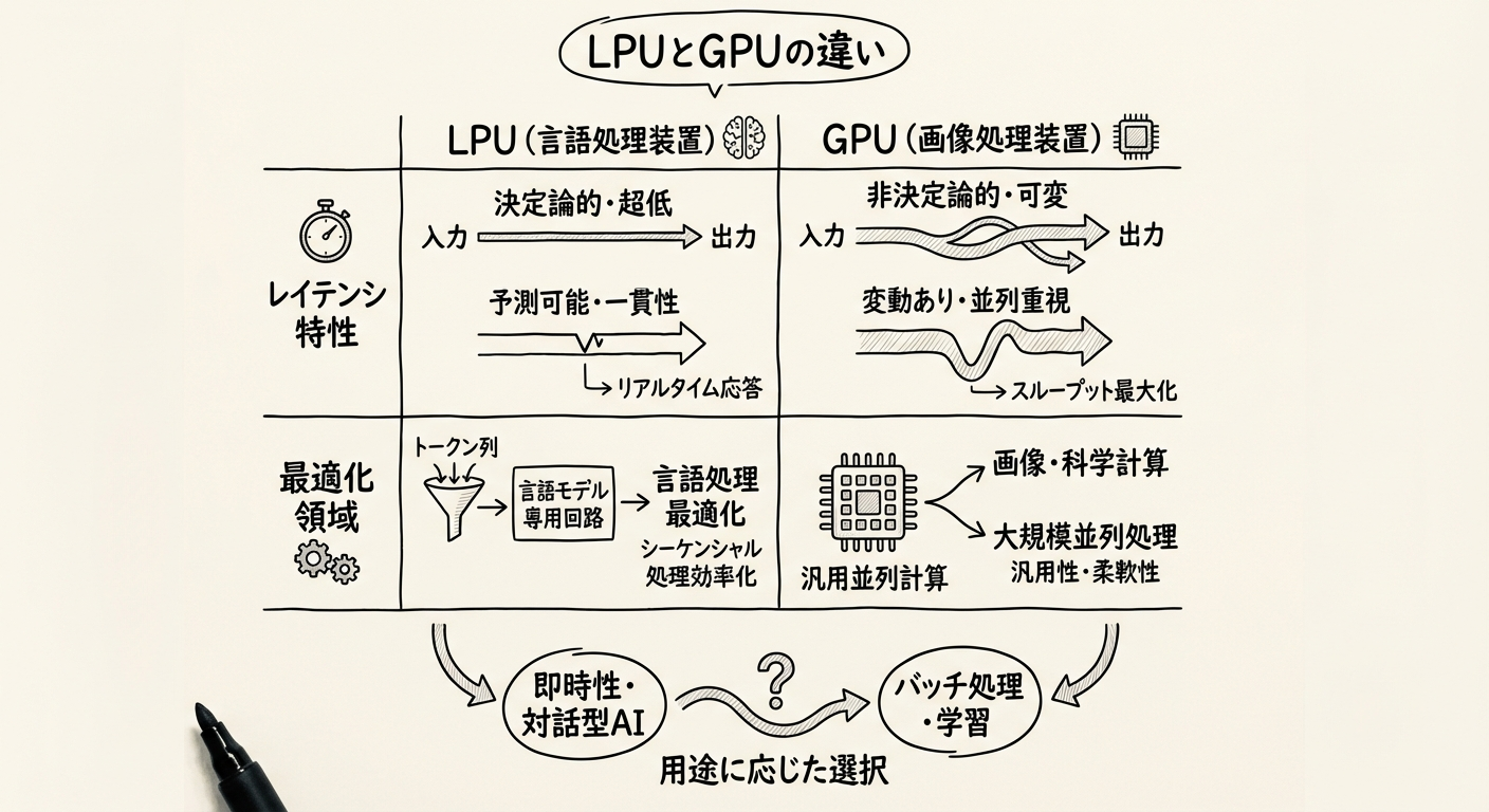 LPUとGPUの違い